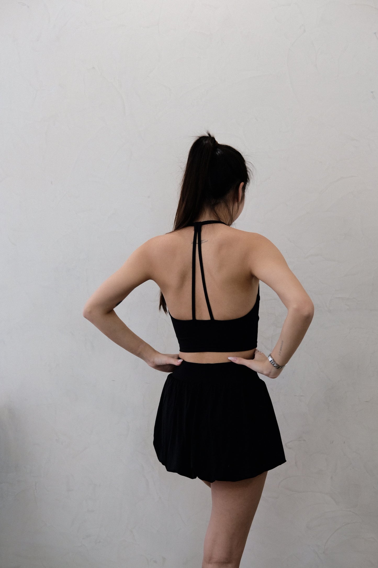 Twist & Wrapped Padded Top