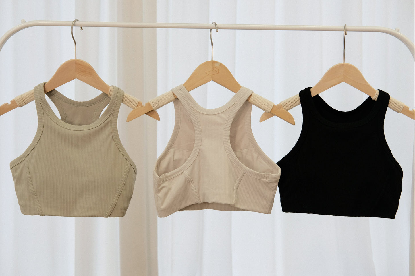 High-tech Wrapped Crop Top