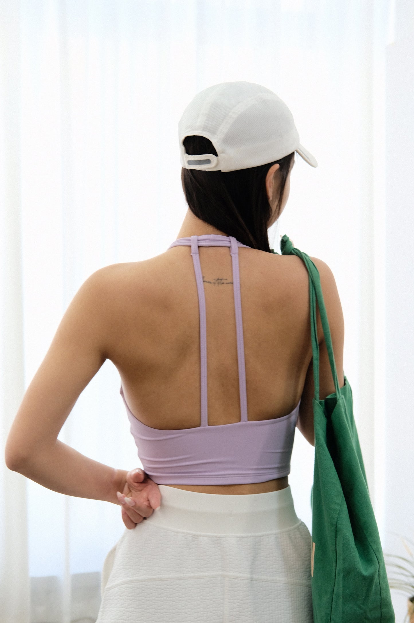 Twist & Wrapped Padded Top