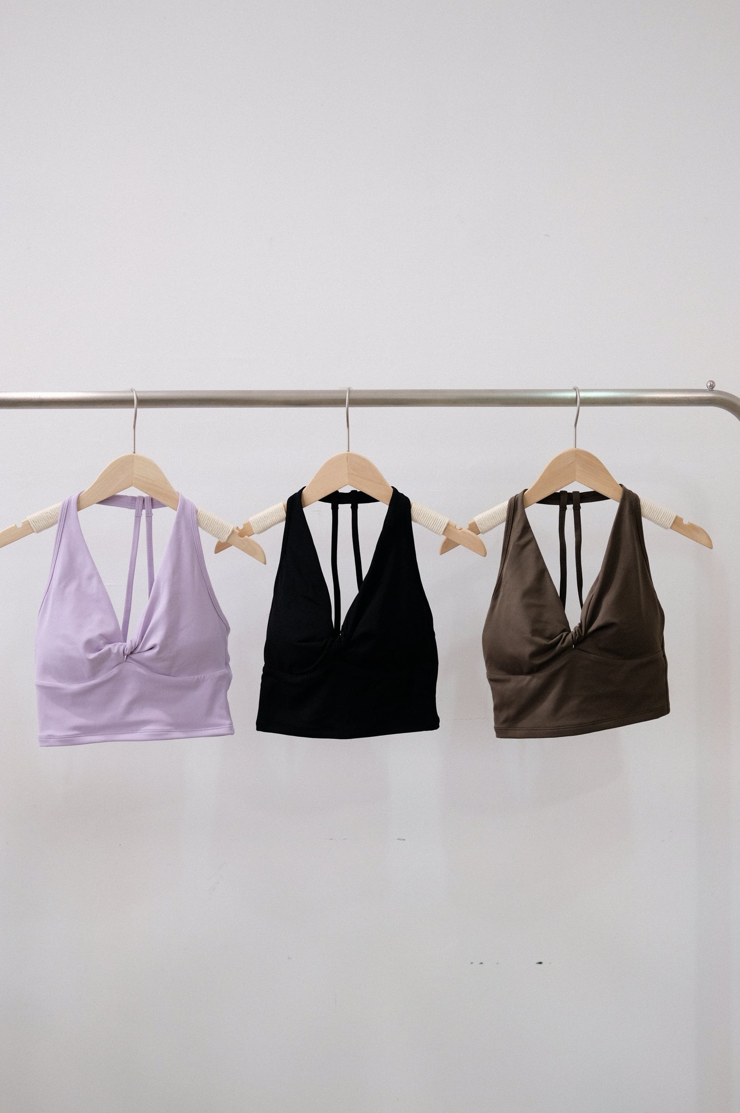 Twist & Wrapped Padded Top