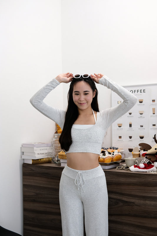 Daily Cozy Long-sleeve Fixed Padded Top