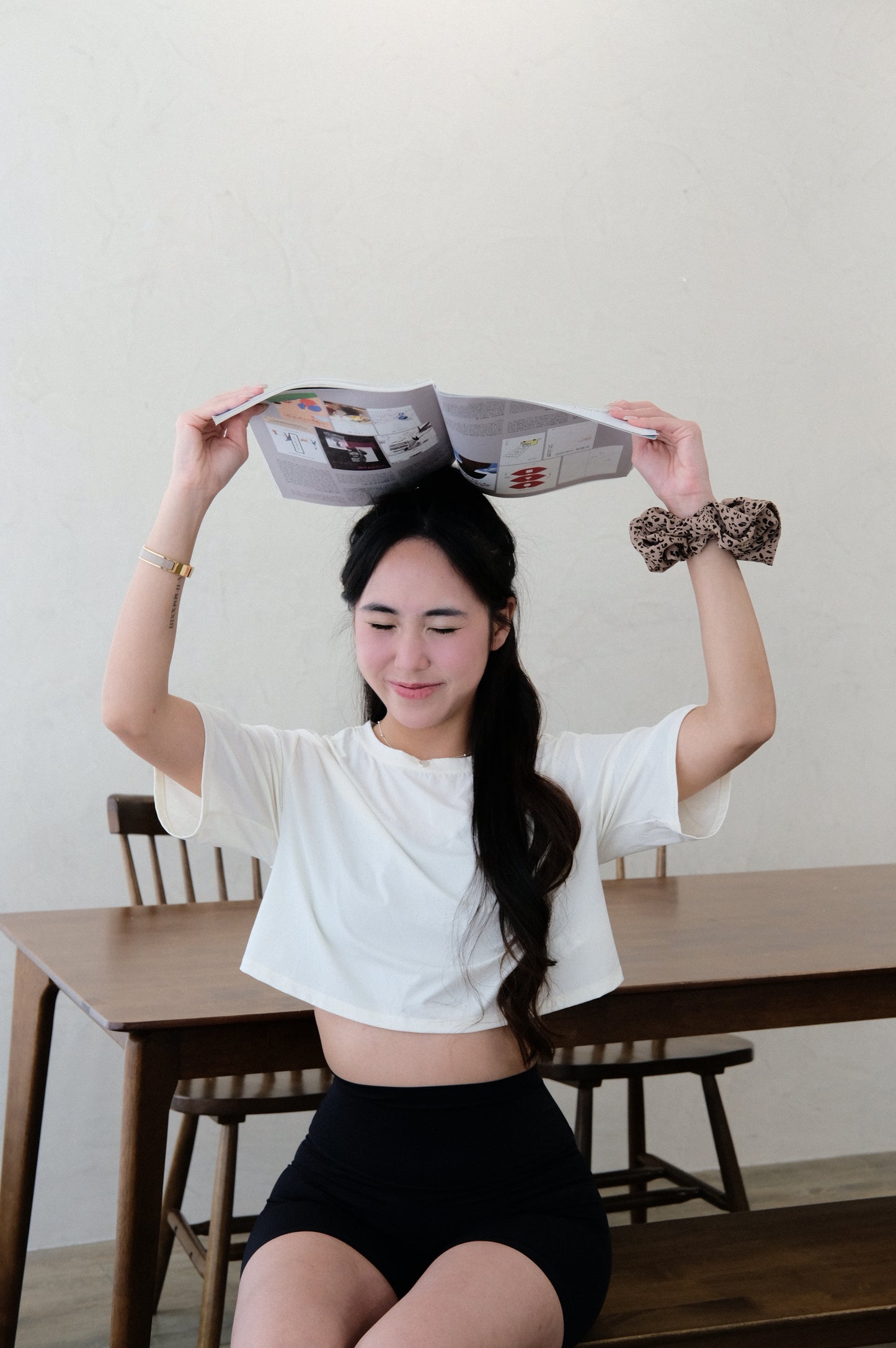 Relaxed Cropped Tee
