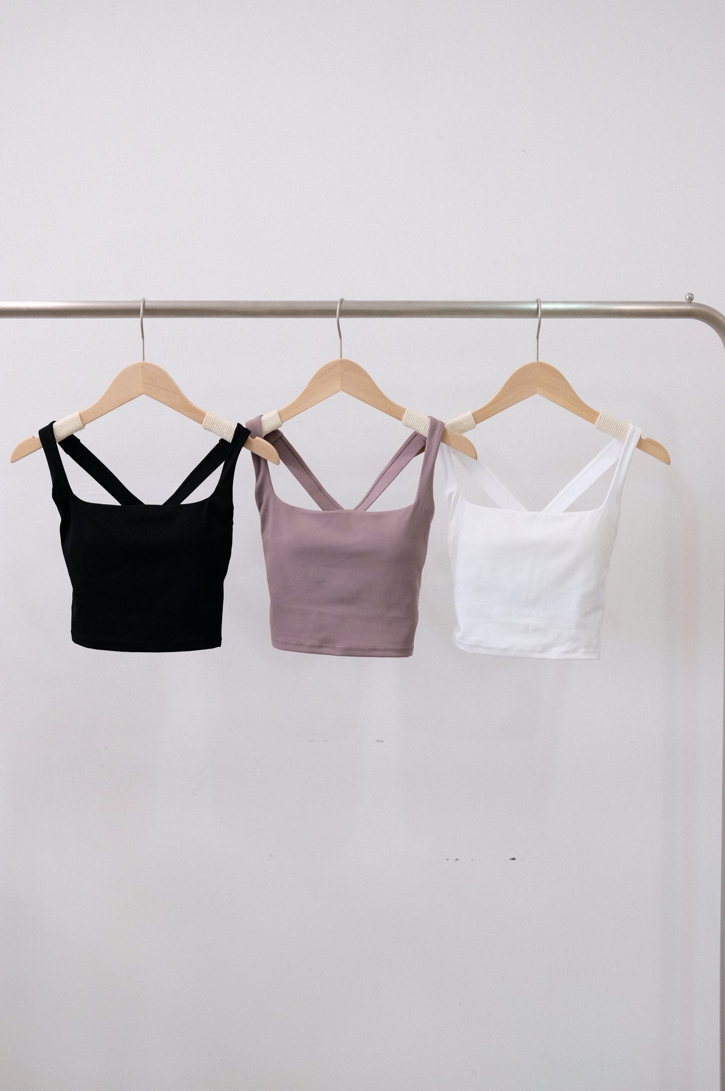 Premium Double Cross Bra Top **微偏細