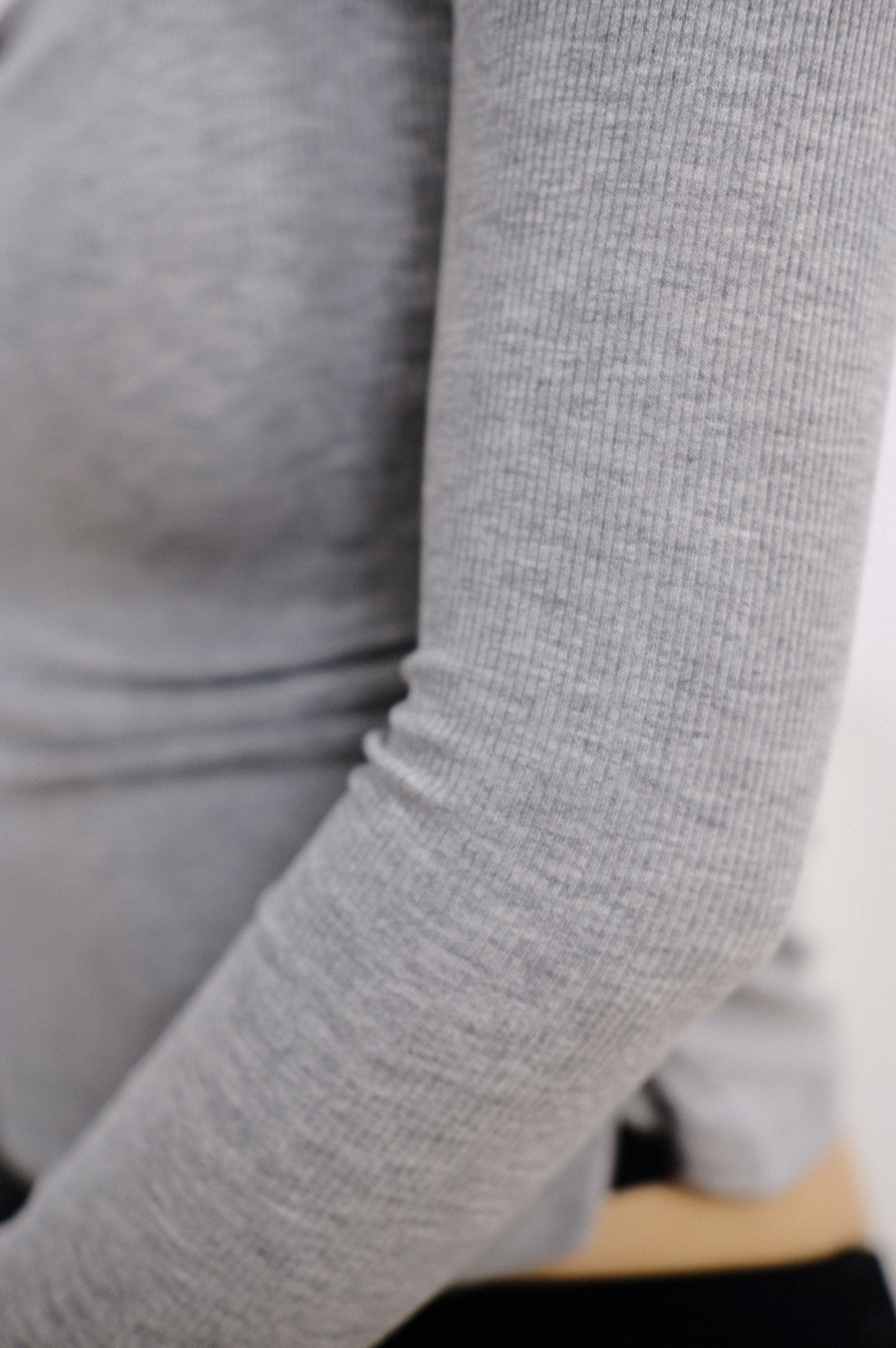 Slim-fit Creasing long-sleeve top