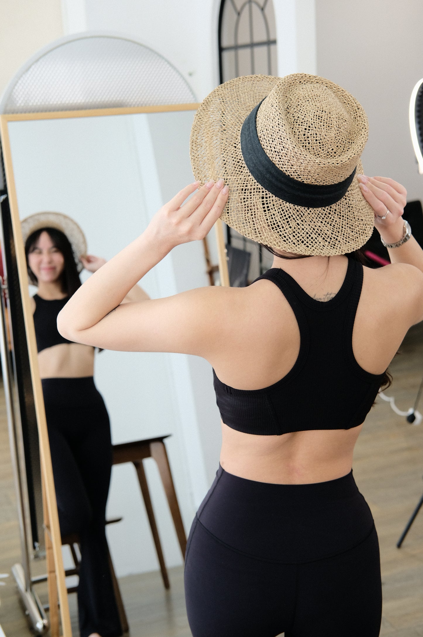 High-tech Wrapped Crop Top