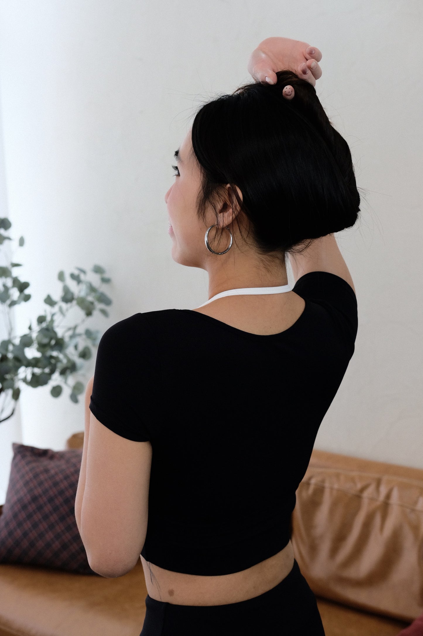 Essential Crop Fixed Padded Top