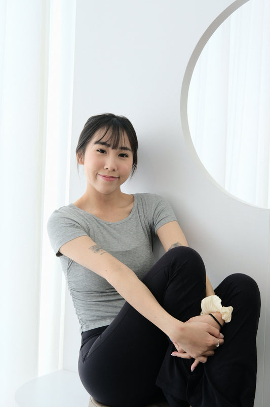 Slim-fit Creasing Tee